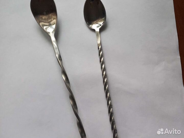 Барные ложки для коктейлей