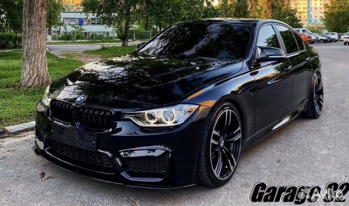 Губа на бампер m look bmw f30