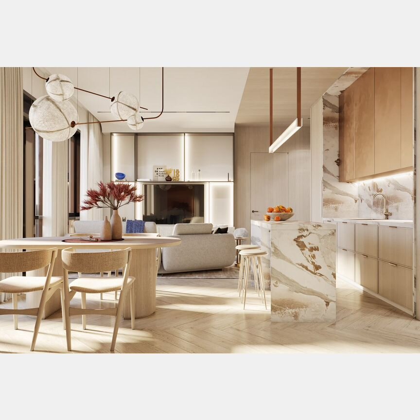 2-к. квартира, 62,7 м², 7/23 эт.