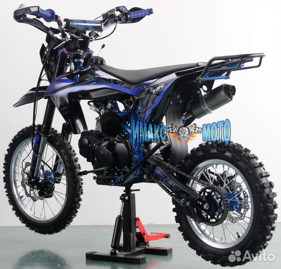Питбайк Racer TRX125E синий