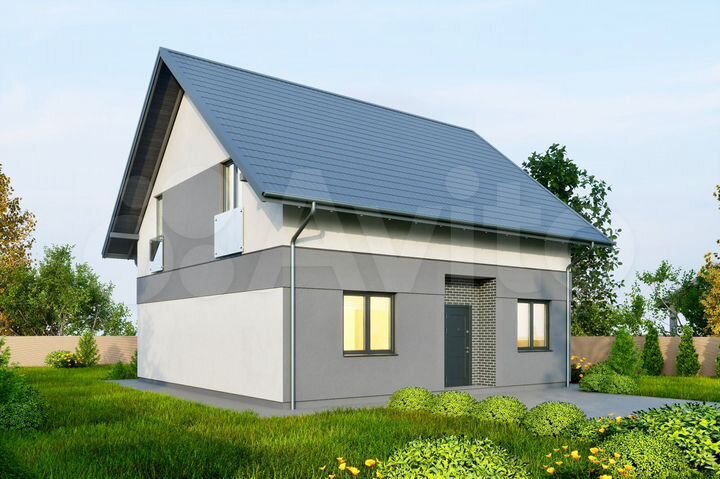 Дом 120 м² на участке 5 сот.