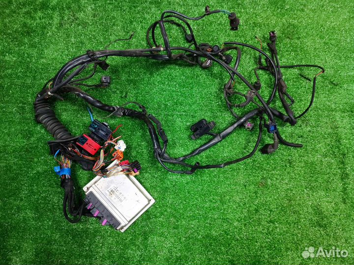 Моторная проводка Ауди А6 С5 2,5 AKN дизель