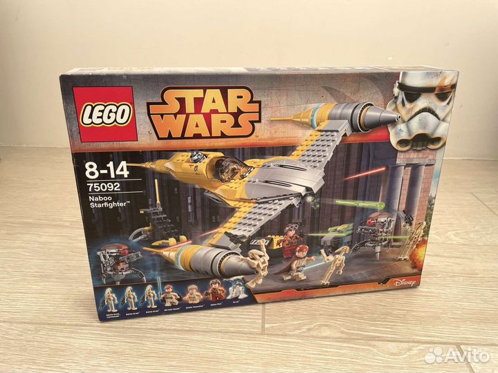 Lego Star Wars Истребитель Набу 75092 новый