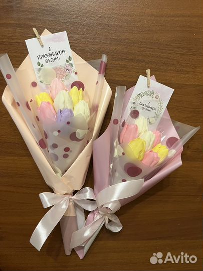 Шоколадные тюльпаны