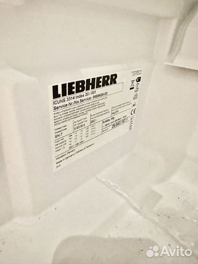 Холодильник бу liebherr icuns 3314