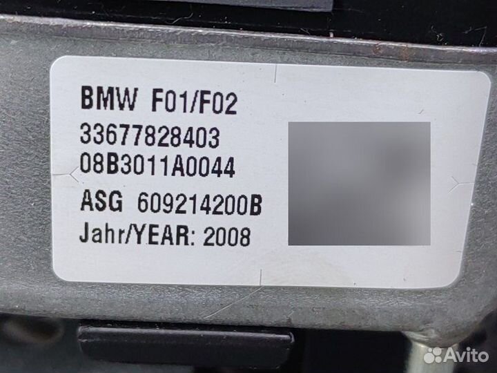 Подушка безопасности в руль Bmw 7 F01 N63B44 2009