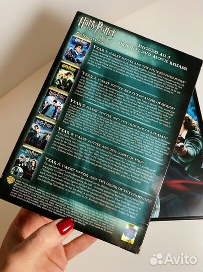 Гарри Поттер DVD двд коллекционное издание 1-5