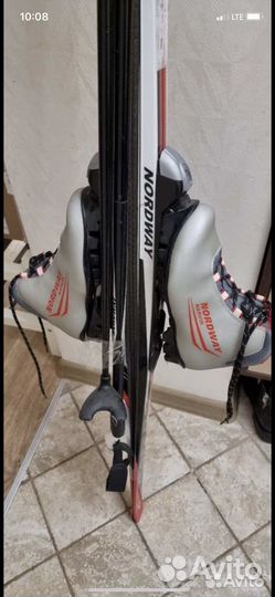 Лыжи беговые детские 150 с ботинками