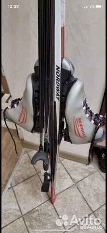 Лыжи беговые детские 150 с ботинками