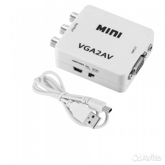 VGA to AV / AV to VGA видео конвертер