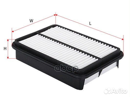 Фильтр воздушный toyota hilux 2.7 2001 - 2004