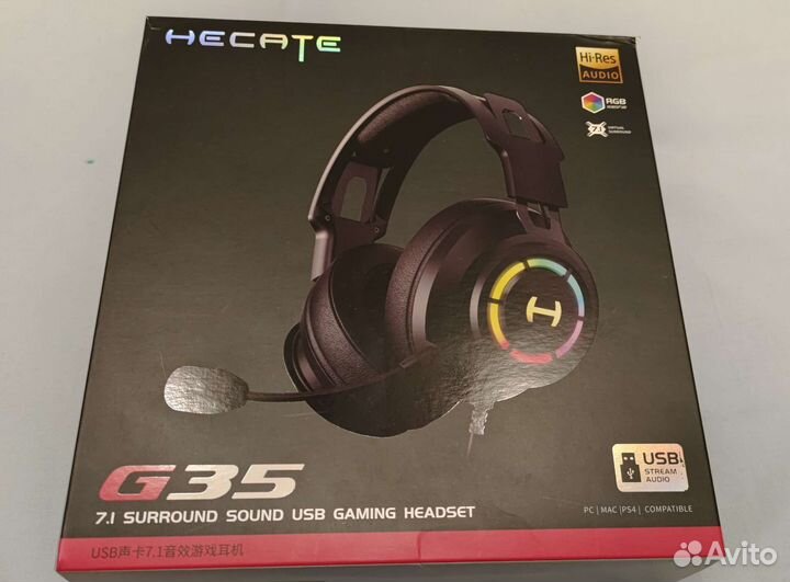 Новые игровые наушники с микрофоном, Surround 7.1