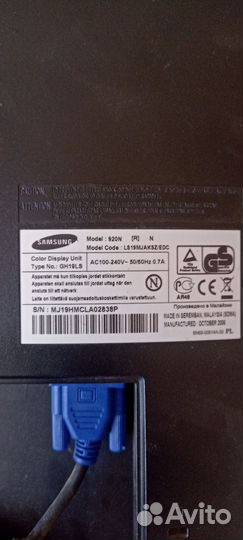 Монитор Samsung syncmaster