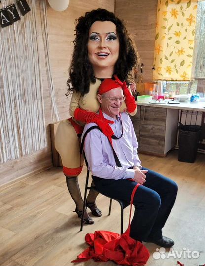 Шуточный стриптиз. Шоу. Праздник. Ростовые куклы