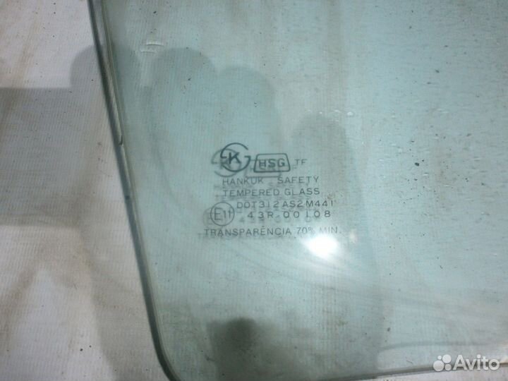 Стекло двери передней правой (Daewoo Nexia)