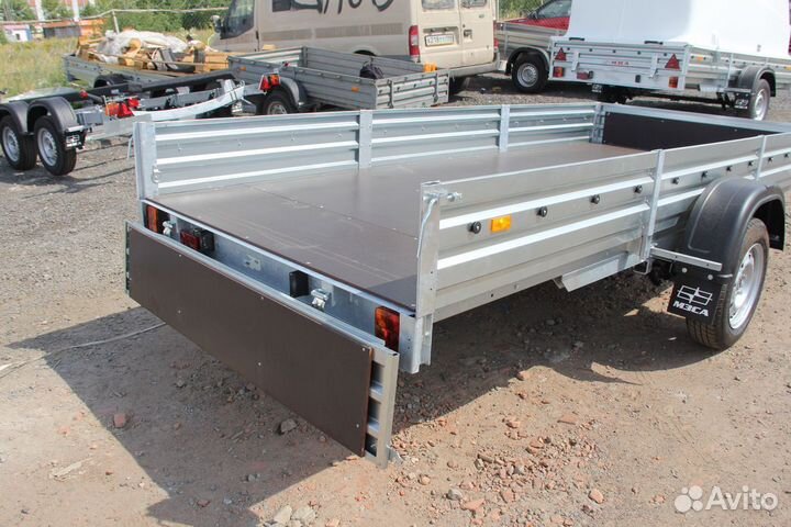 Прицеп легковой мзса 3.5х1.5 м (оцинкованный)