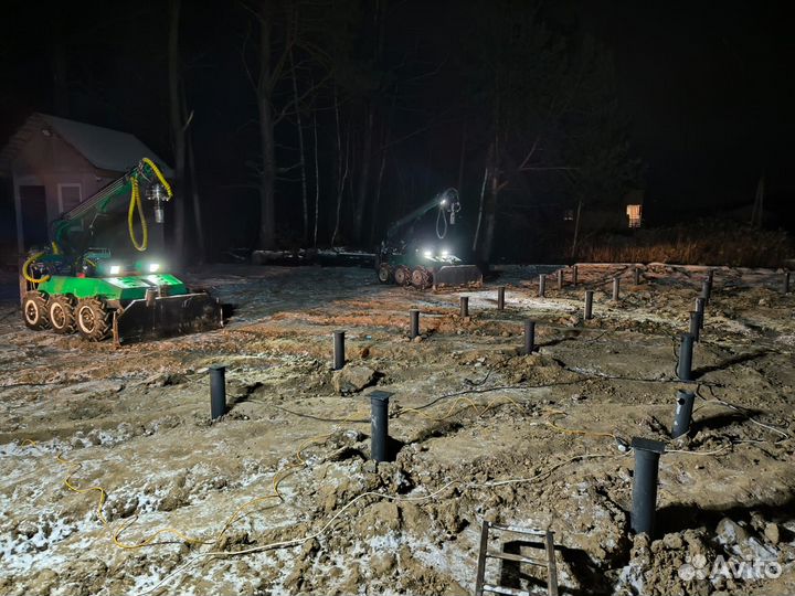 Винтовые сваи