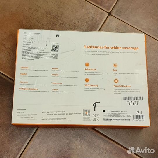 Новый Mi Router 4c 300Mbps high-speed