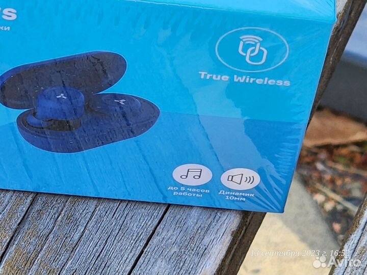 Наушники accesstyle Denim TWS, новые