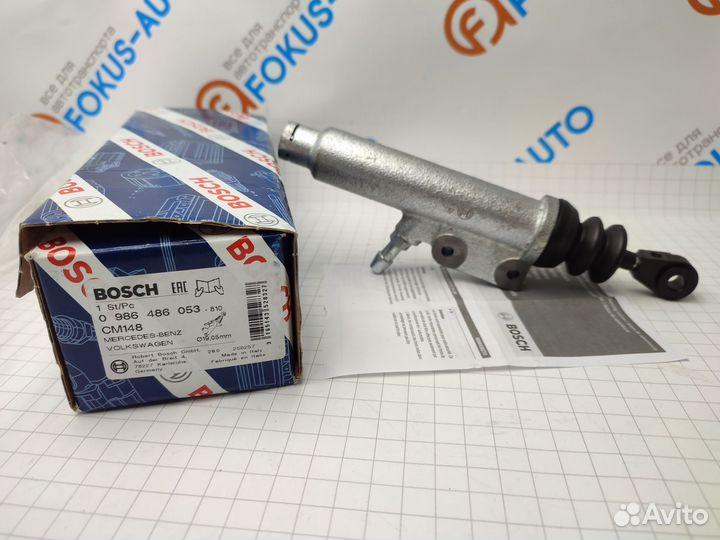 Цилиндр гл. сц., Sprinter 0986486053 Bosch