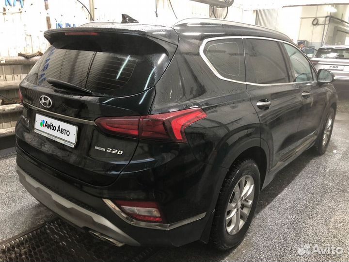 Hyundai Santa Fe 2.2 AT, 2019, 95 000 км