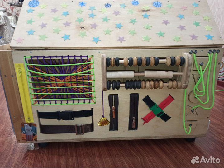 Бизиборд домик со светом