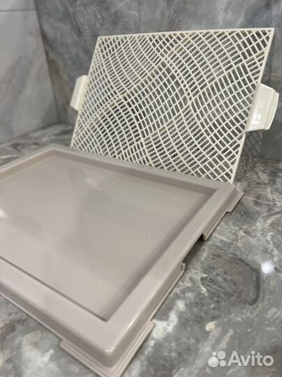 Лоток с сеткой 46х34х2, под пеленку 30х40