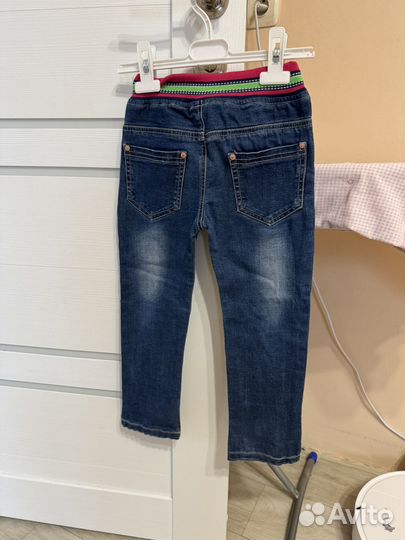 Джинсы для девочки 104 110