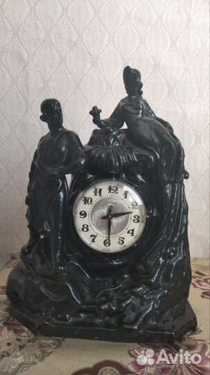 Часы механические фигурные СССР предмет декора