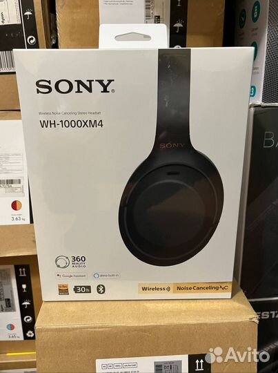 Оригинальные Наушники Sony WH-1000XM4 Black