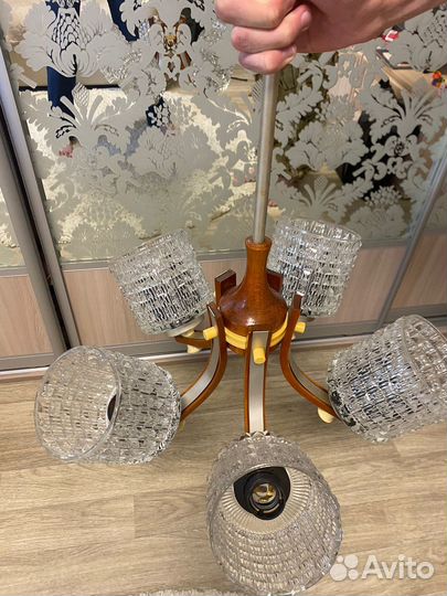 Хрустальная люстра СССР