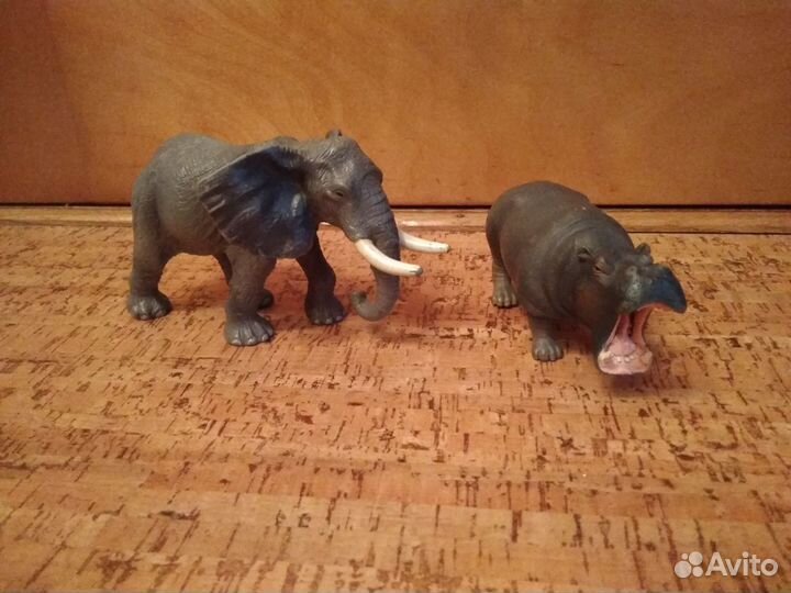 Коллекционная фигурка тигр/бегемот/ягуар/кабан/утк