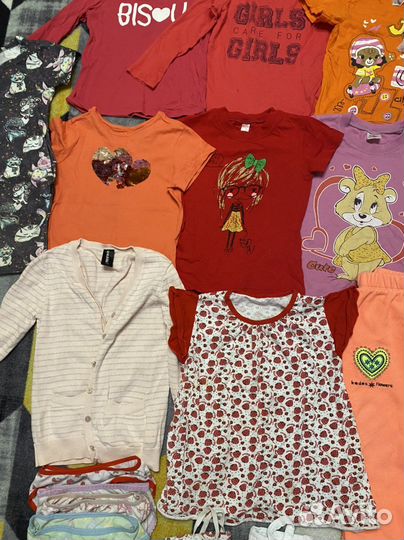 Вещи пакетом на девочку