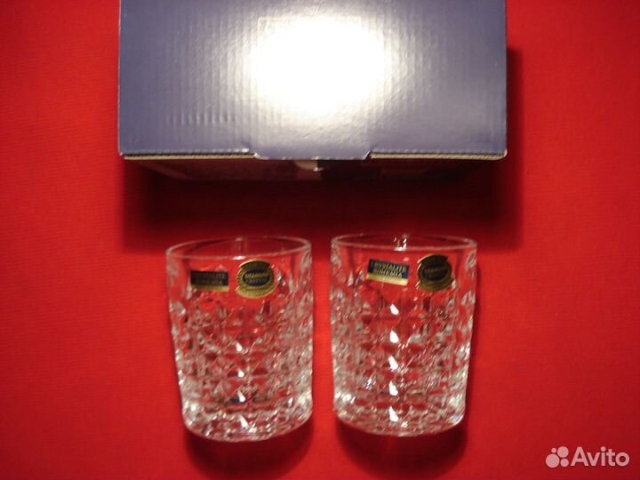 Стаканы Хрустальные Богемия Bohemia Для Виски