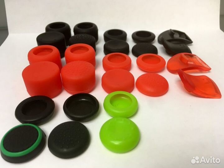 PS4 PS3 PS2 Xbox 360 One Накладки 2шт Силикон Sili