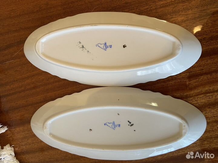 Селедочницы фарфор СССР