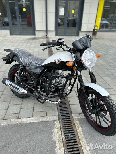 Мопед stingray черно белый