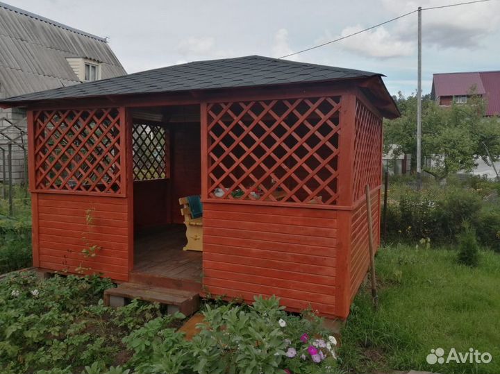 Беседка для дачи