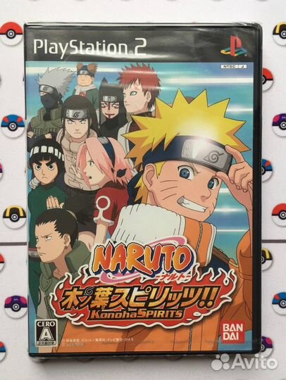 Naruto: Konoha Spirits PlayStation 2 PS2 Видеоигра