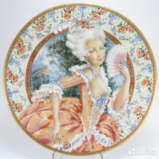 Тарелка Самые красивые женжины Мария Антуанетта