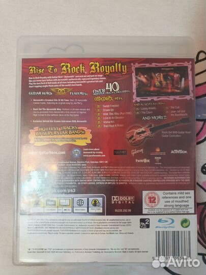 Guitar hero Aerosmith ps3