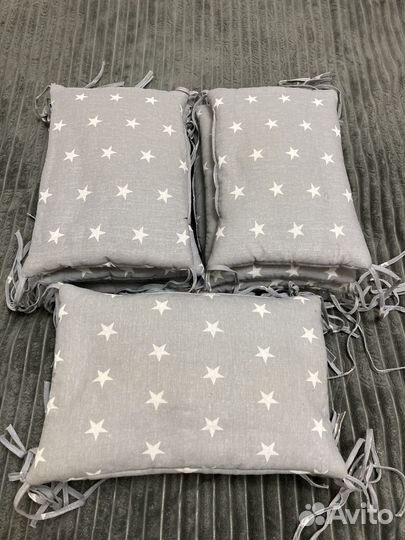 Детские бортики. 12 шт