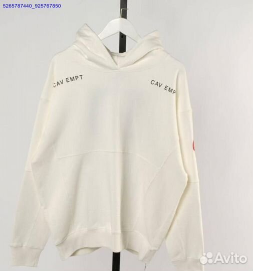 Худи Cav Empt белое (оригинальное качество) (Арт.29294)