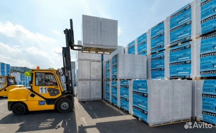 Газобетон Бонолит с Доставкой GZB-4272