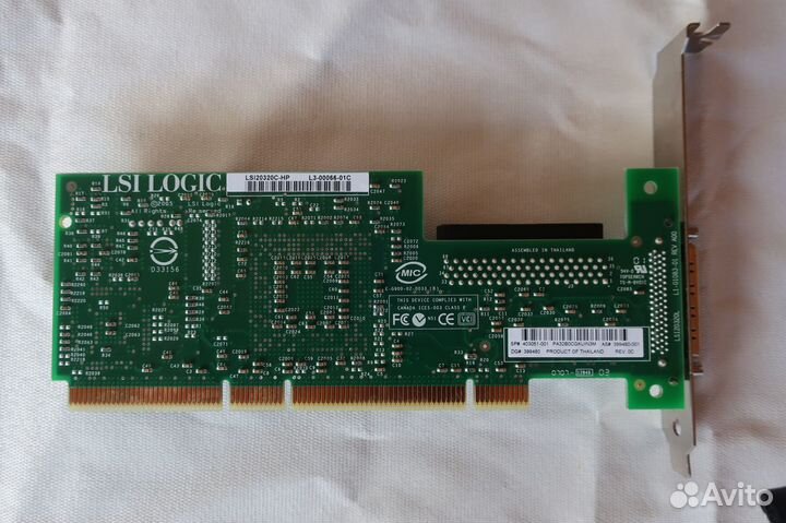 Контроллер scsi LSI 20320 Ultra320 PCI-X