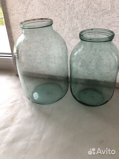 Банка стеклянная 1, 1,5, 2, и 3 л