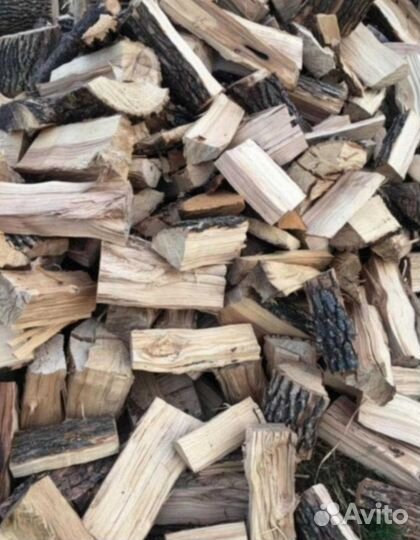Дрова дубовые колотые