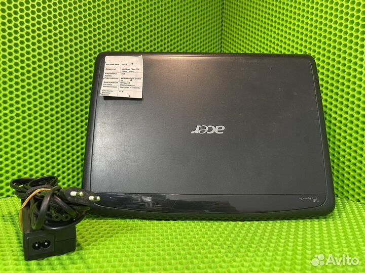Ноутбук Acer aspire 5720z series