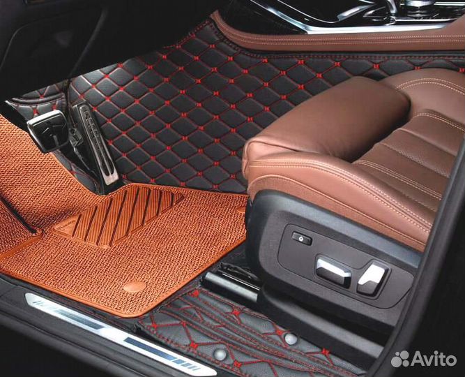 3D Коврики Range Rover Салон Багажник из Экокожи