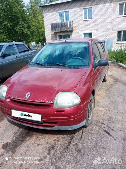 Renault Clio 1.4 МТ, 2001, 300 000 км